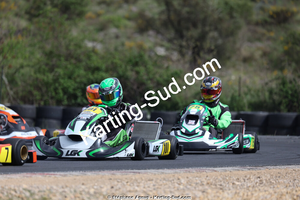 26 & 27/04/2025 : 3ème manche du Championnat du Sud au circuit Fun Kart Brissac (photos Stéphane Agnus) 2025 — karting