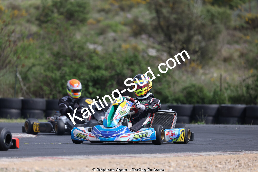 26 & 27/04/2025 : 3ème manche du Championnat du Sud au circuit Fun Kart Brissac (photos Stéphane Agnus) 2025 — karting