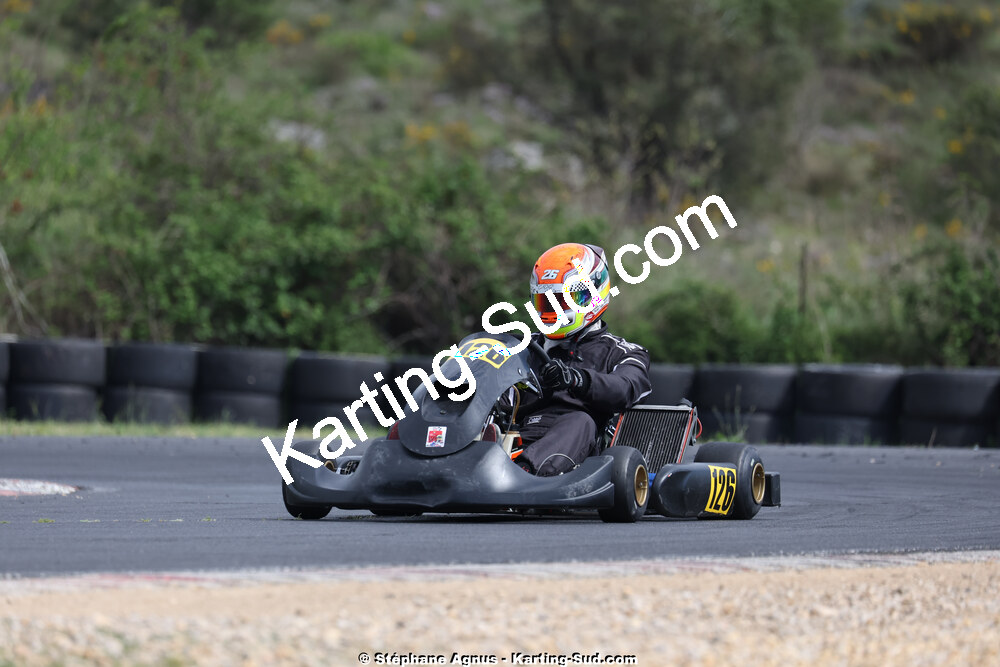 26 & 27/04/2025 : 3ème manche du Championnat du Sud au circuit Fun Kart Brissac (photos Stéphane Agnus) 2025 — karting