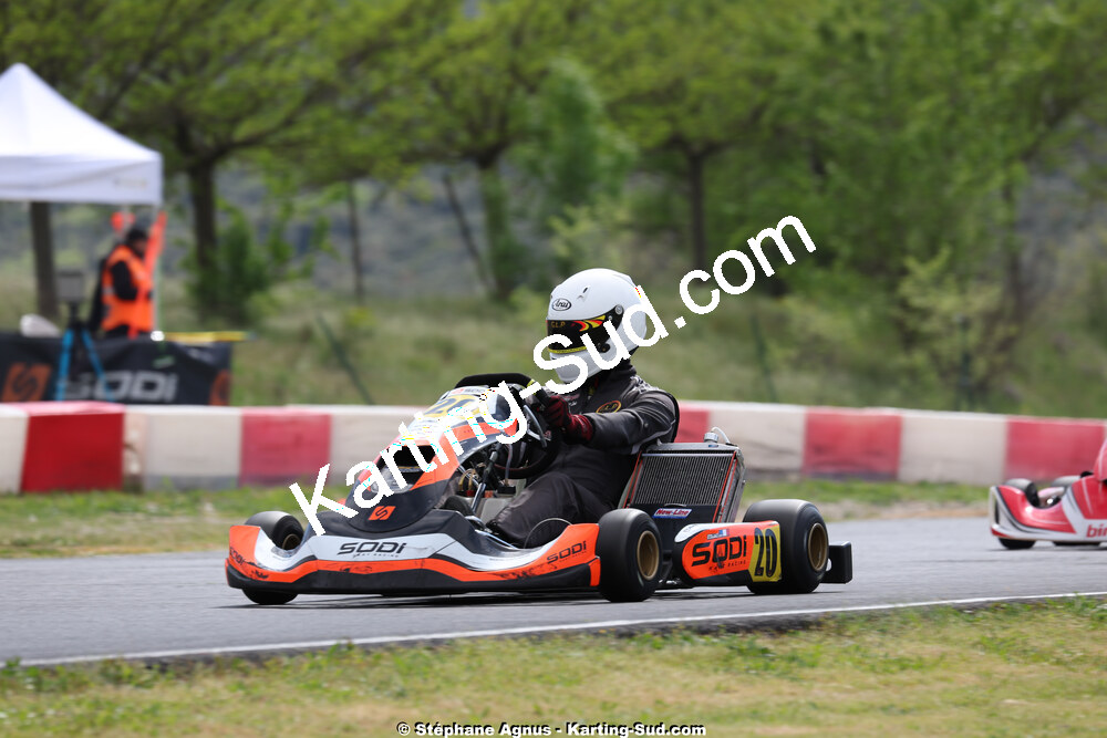 26 & 27/04/2025 : 3ème manche du Championnat du Sud au circuit Fun Kart Brissac (photos Stéphane Agnus) 2025 — karting