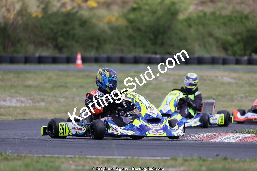 26 & 27/04/2025 : 3ème manche du Championnat du Sud au circuit Fun Kart Brissac (photos Stéphane Agnus) 2025 — karting
