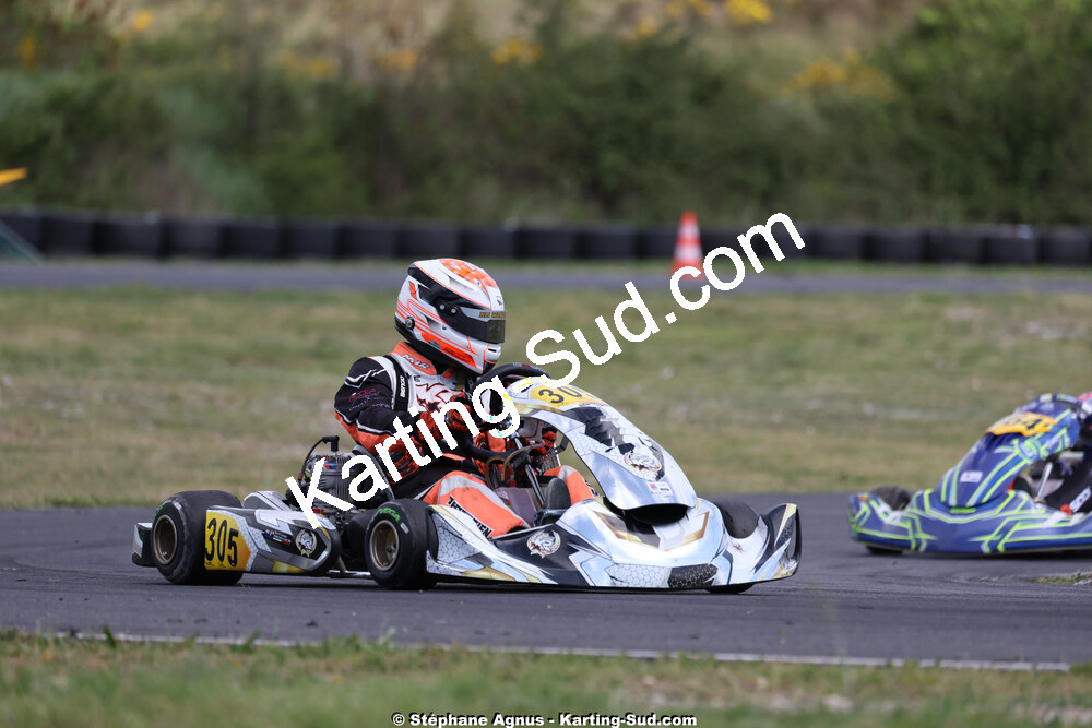 26 & 27/04/2025 : 3ème manche du Championnat du Sud au circuit Fun Kart Brissac (photos Stéphane Agnus) 2025 — karting