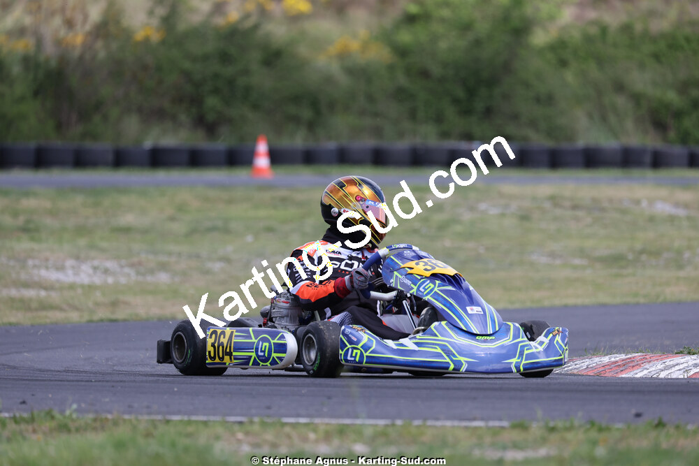 26 & 27/04/2025 : 3ème manche du Championnat du Sud au circuit Fun Kart Brissac (photos Stéphane Agnus) 2025 — karting
