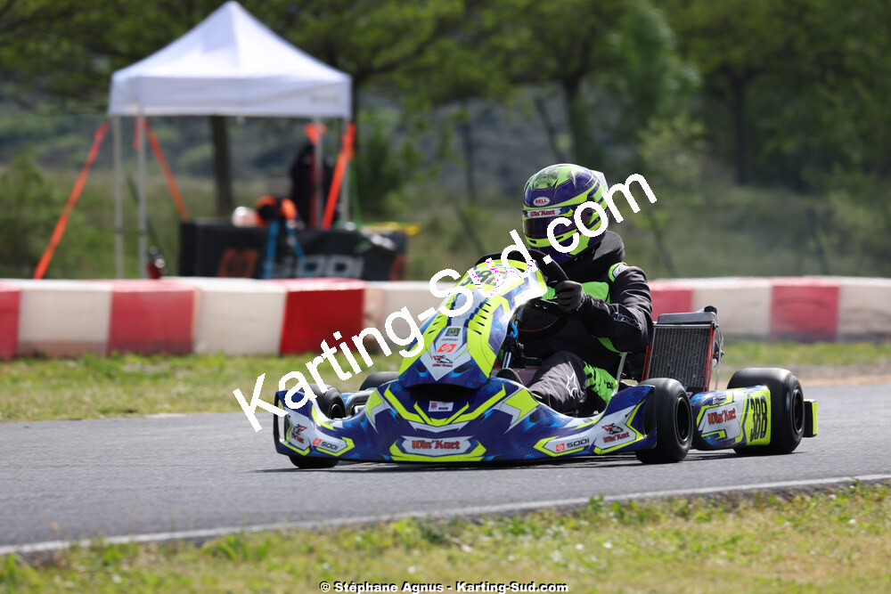 26 & 27/04/2025 : 3ème manche du Championnat du Sud au circuit Fun Kart Brissac (photos Stéphane Agnus) 2025 — karting