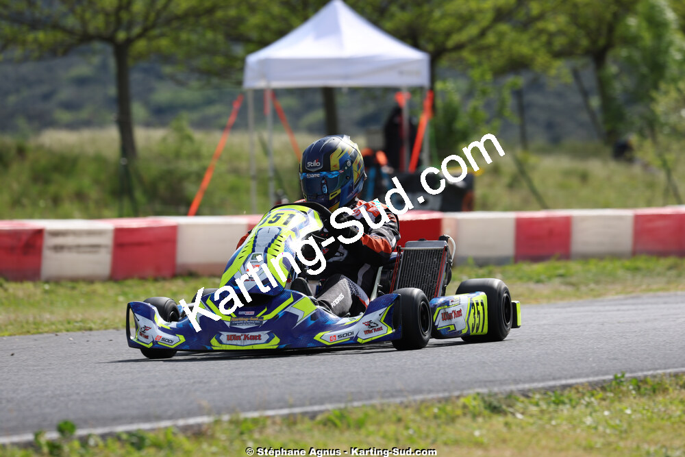 26 & 27/04/2025 : 3ème manche du Championnat du Sud au circuit Fun Kart Brissac (photos Stéphane Agnus) 2025 — karting