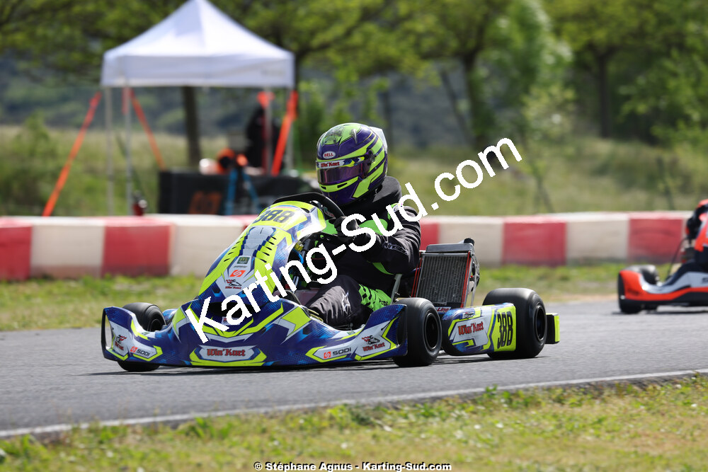 26 & 27/04/2025 : 3ème manche du Championnat du Sud au circuit Fun Kart Brissac (photos Stéphane Agnus) 2025 — karting