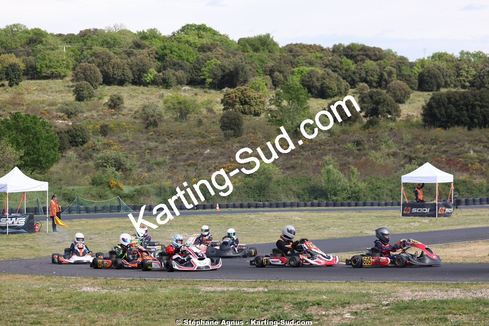 26 & 27/04/2025 : 3ème manche du Championnat du Sud au circuit Fun Kart Brissac (photos Stéphane Agnus) 2025 — karting
