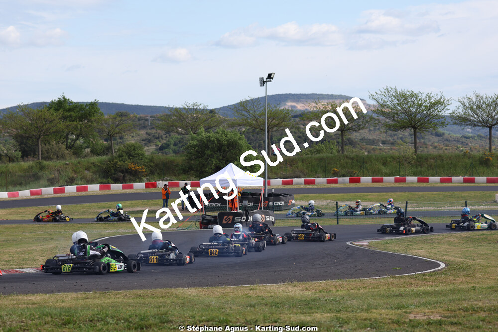 26 & 27/04/2025 : 3ème manche du Championnat du Sud au circuit Fun Kart Brissac (photos Stéphane Agnus) 2025 — karting