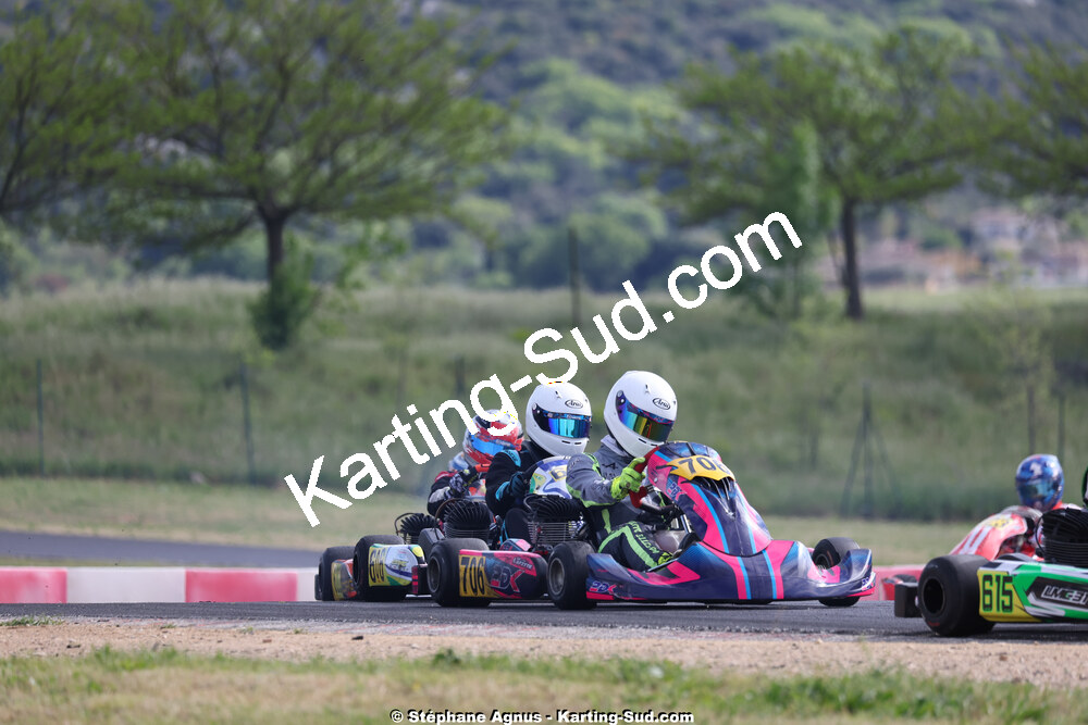 26 & 27/04/2025 : 3ème manche du Championnat du Sud au circuit Fun Kart Brissac (photos Stéphane Agnus) 2025 — karting