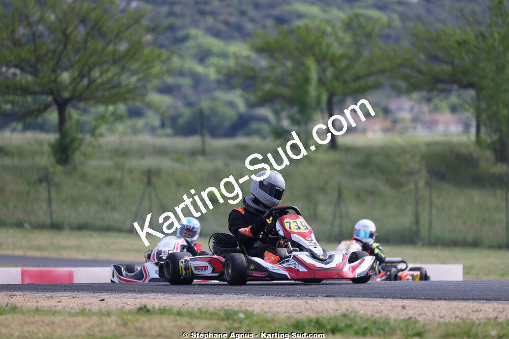 26 & 27/04/2025 : 3ème manche du Championnat du Sud au circuit Fun Kart Brissac (photos Stéphane Agnus) 2025 — karting