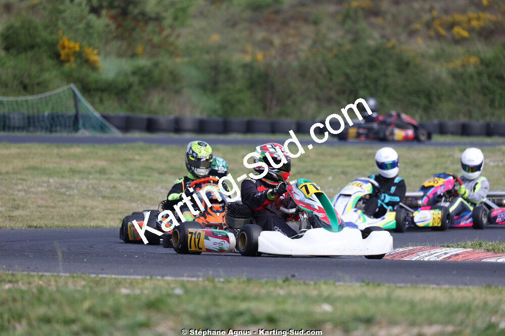 26 & 27/04/2025 : 3ème manche du Championnat du Sud au circuit Fun Kart Brissac (photos Stéphane Agnus) 2025 — karting