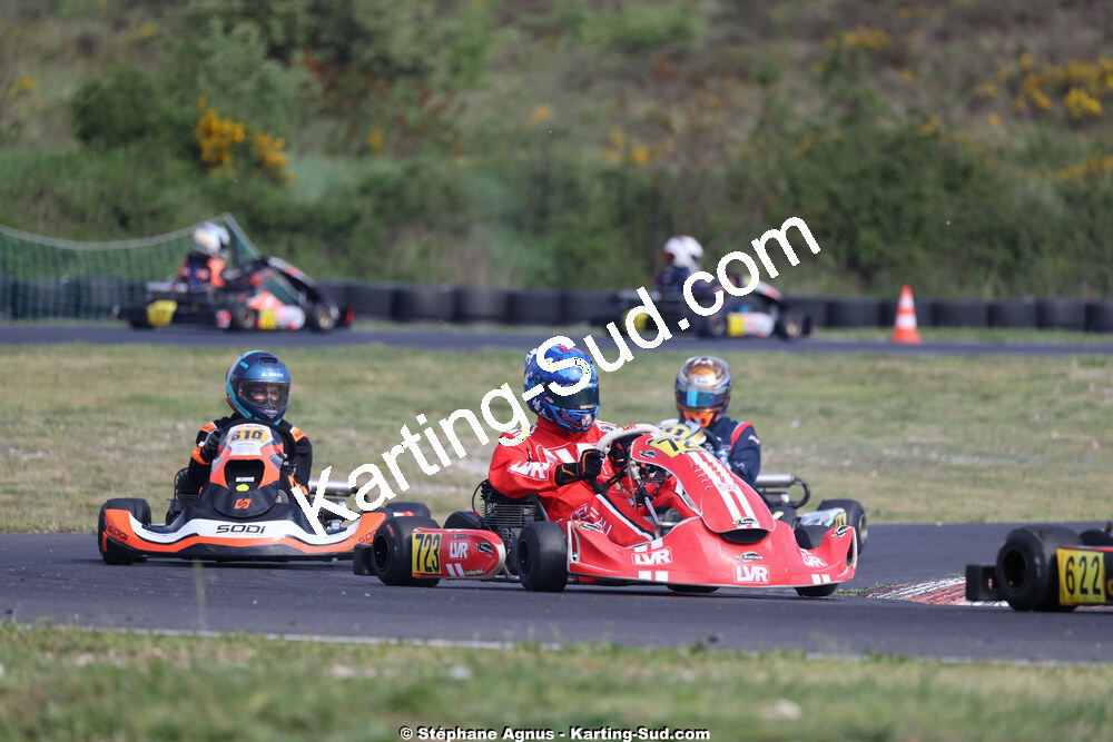 26 & 27/04/2025 : 3ème manche du Championnat du Sud au circuit Fun Kart Brissac (photos Stéphane Agnus) 2025 — karting