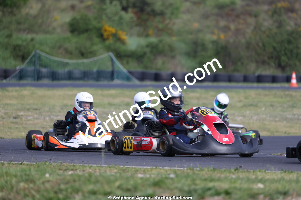26 & 27/04/2025 : 3ème manche du Championnat du Sud au circuit Fun Kart Brissac (photos Stéphane Agnus) 2025 — karting