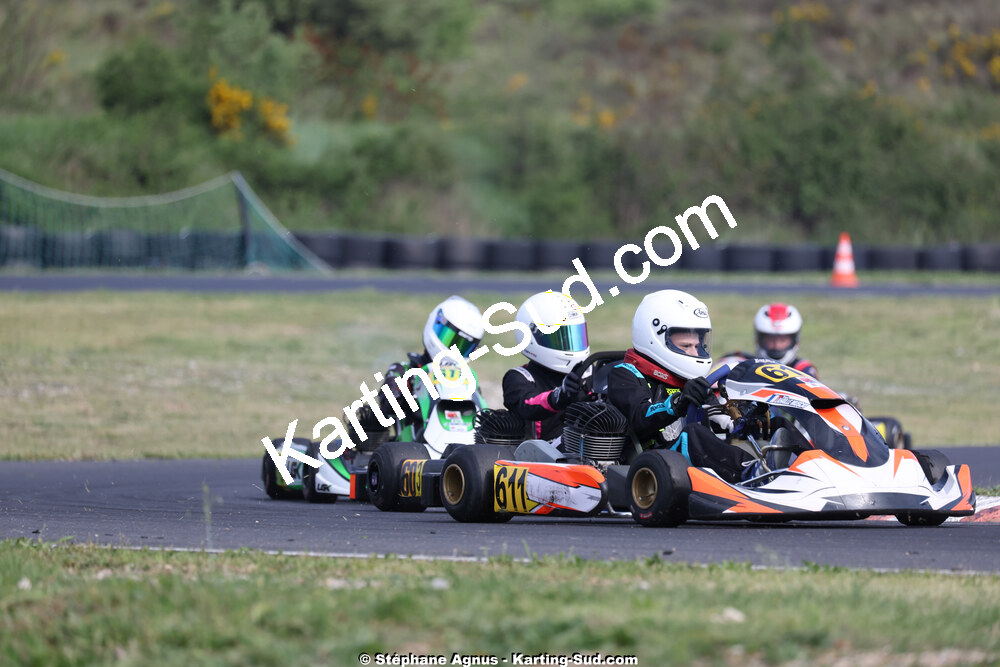 26 & 27/04/2025 : 3ème manche du Championnat du Sud au circuit Fun Kart Brissac (photos Stéphane Agnus) 2025 — karting