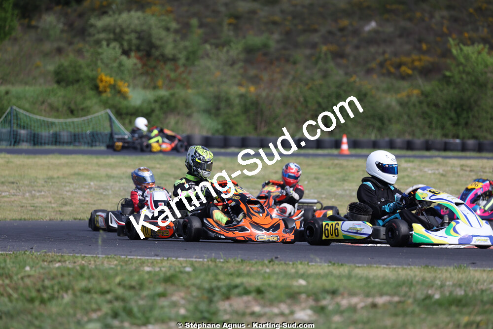 26 & 27/04/2025 : 3ème manche du Championnat du Sud au circuit Fun Kart Brissac (photos Stéphane Agnus) 2025 — karting
