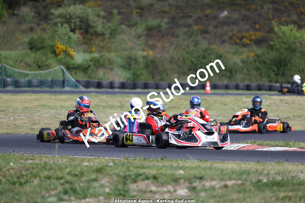 26 & 27/04/2025 : 3ème manche du Championnat du Sud au circuit Fun Kart Brissac (photos Stéphane Agnus) 2025 — karting