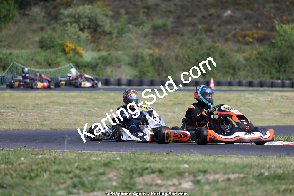 26 & 27/04/2025 : 3ème manche du Championnat du Sud au circuit Fun Kart Brissac (photos Stéphane Agnus) 2025 — karting