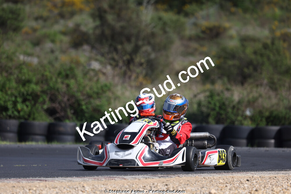 26 & 27/04/2025 : 3ème manche du Championnat du Sud au circuit Fun Kart Brissac (photos Stéphane Agnus) 2025 — karting