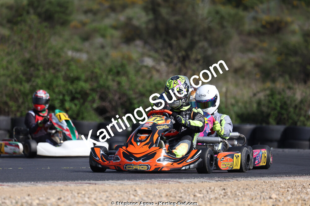 26 & 27/04/2025 : 3ème manche du Championnat du Sud au circuit Fun Kart Brissac (photos Stéphane Agnus) 2025 — karting