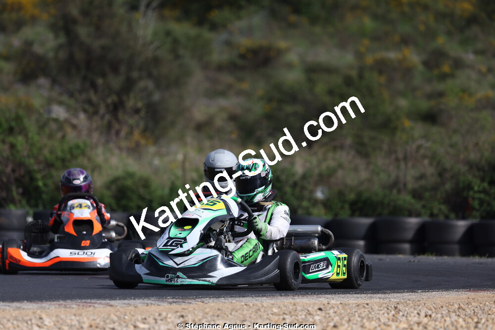 26 & 27/04/2025 : 3ème manche du Championnat du Sud au circuit Fun Kart Brissac (photos Stéphane Agnus) 2025 — karting