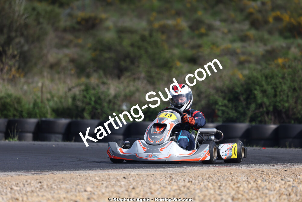 26 & 27/04/2025 : 3ème manche du Championnat du Sud au circuit Fun Kart Brissac (photos Stéphane Agnus) 2025 — karting