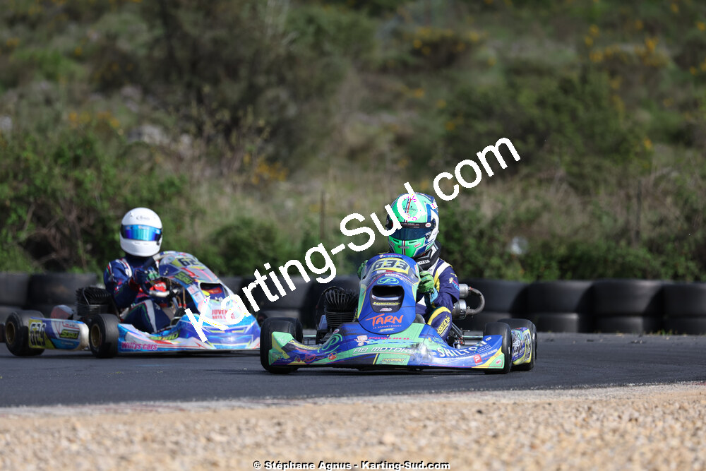 26 & 27/04/2025 : 3ème manche du Championnat du Sud au circuit Fun Kart Brissac (photos Stéphane Agnus) 2025 — karting