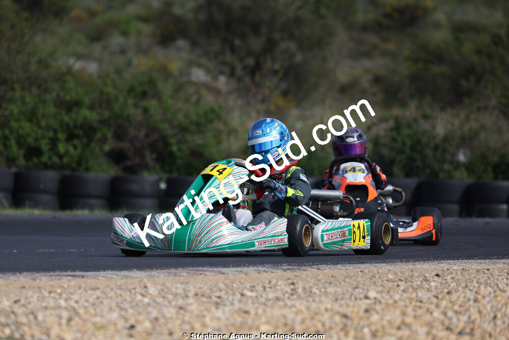 26 & 27/04/2025 : 3ème manche du Championnat du Sud au circuit Fun Kart Brissac (photos Stéphane Agnus) 2025 — karting