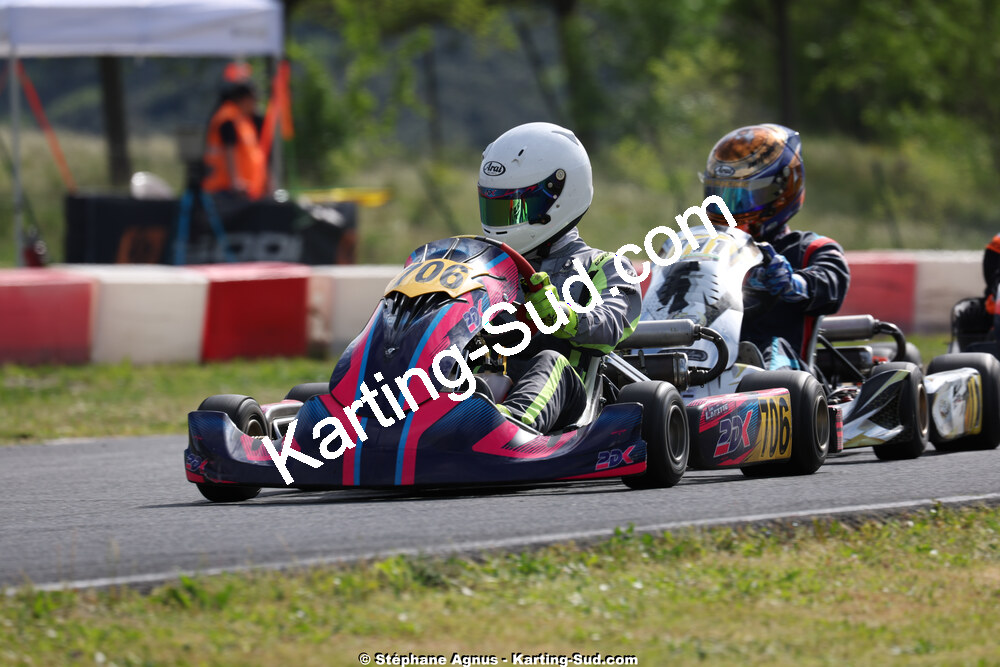 26 & 27/04/2025 : 3ème manche du Championnat du Sud au circuit Fun Kart Brissac (photos Stéphane Agnus) 2025 — karting