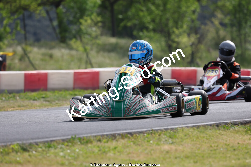 26 & 27/04/2025 : 3ème manche du Championnat du Sud au circuit Fun Kart Brissac (photos Stéphane Agnus) 2025 — karting