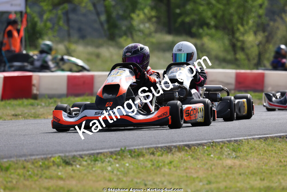 26 & 27/04/2025 : 3ème manche du Championnat du Sud au circuit Fun Kart Brissac (photos Stéphane Agnus) 2025 — karting