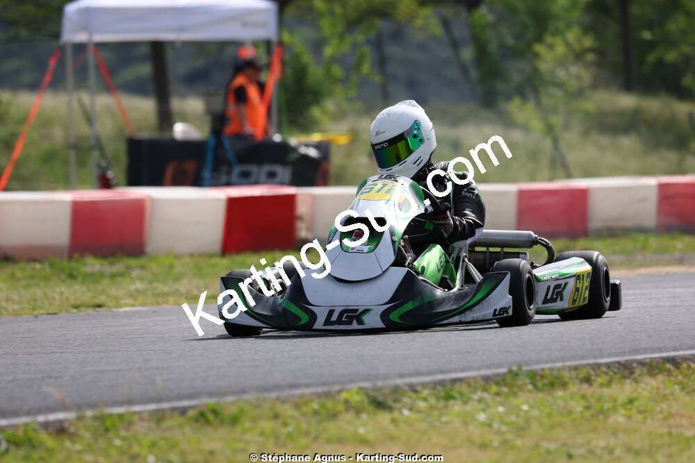 26 & 27/04/2025 : 3ème manche du Championnat du Sud au circuit Fun Kart Brissac (photos Stéphane Agnus) 2025 — karting
