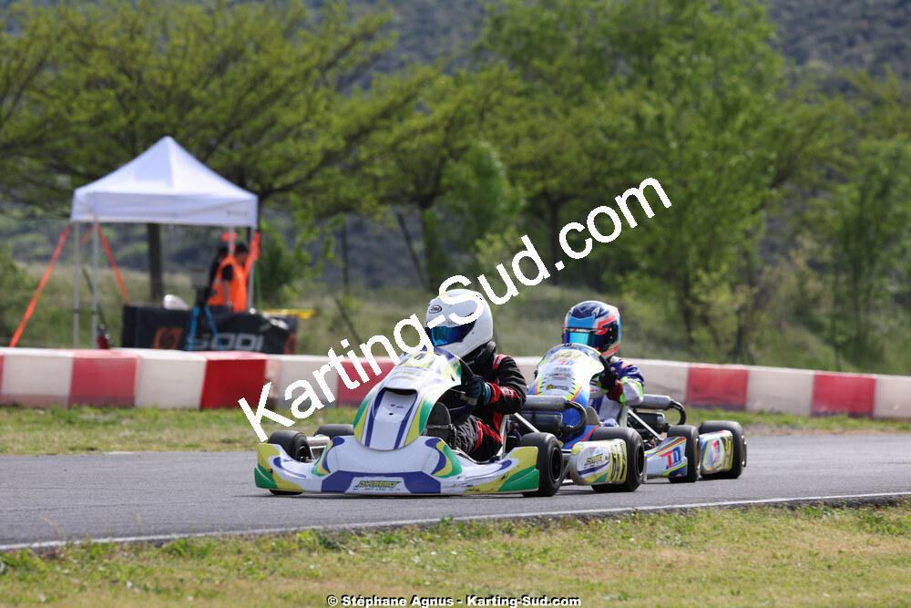 26 & 27/04/2025 : 3ème manche du Championnat du Sud au circuit Fun Kart Brissac (photos Stéphane Agnus) 2025 — karting