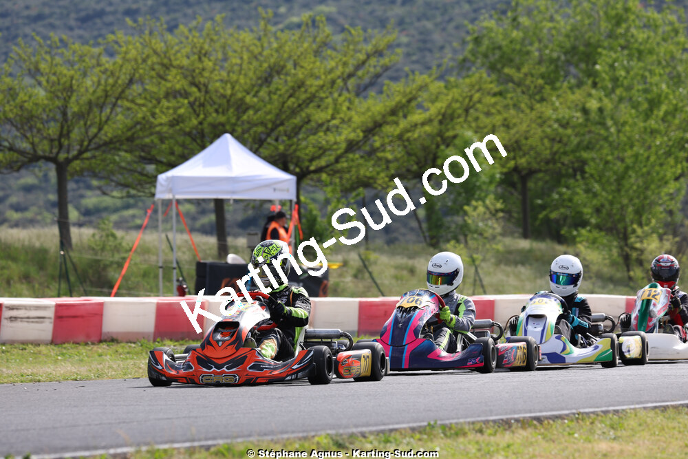 26 & 27/04/2025 : 3ème manche du Championnat du Sud au circuit Fun Kart Brissac (photos Stéphane Agnus) 2025 — karting