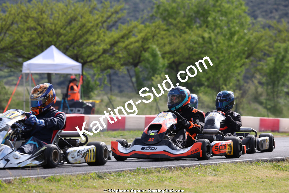 26 & 27/04/2025 : 3ème manche du Championnat du Sud au circuit Fun Kart Brissac (photos Stéphane Agnus) 2025 — karting