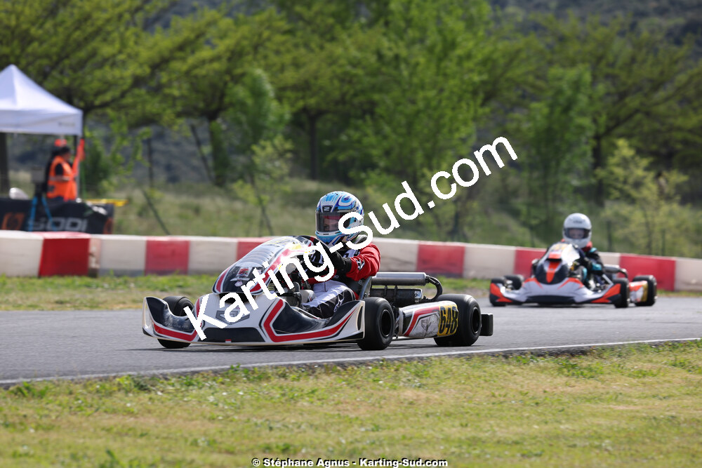 26 & 27/04/2025 : 3ème manche du Championnat du Sud au circuit Fun Kart Brissac (photos Stéphane Agnus) 2025 — karting