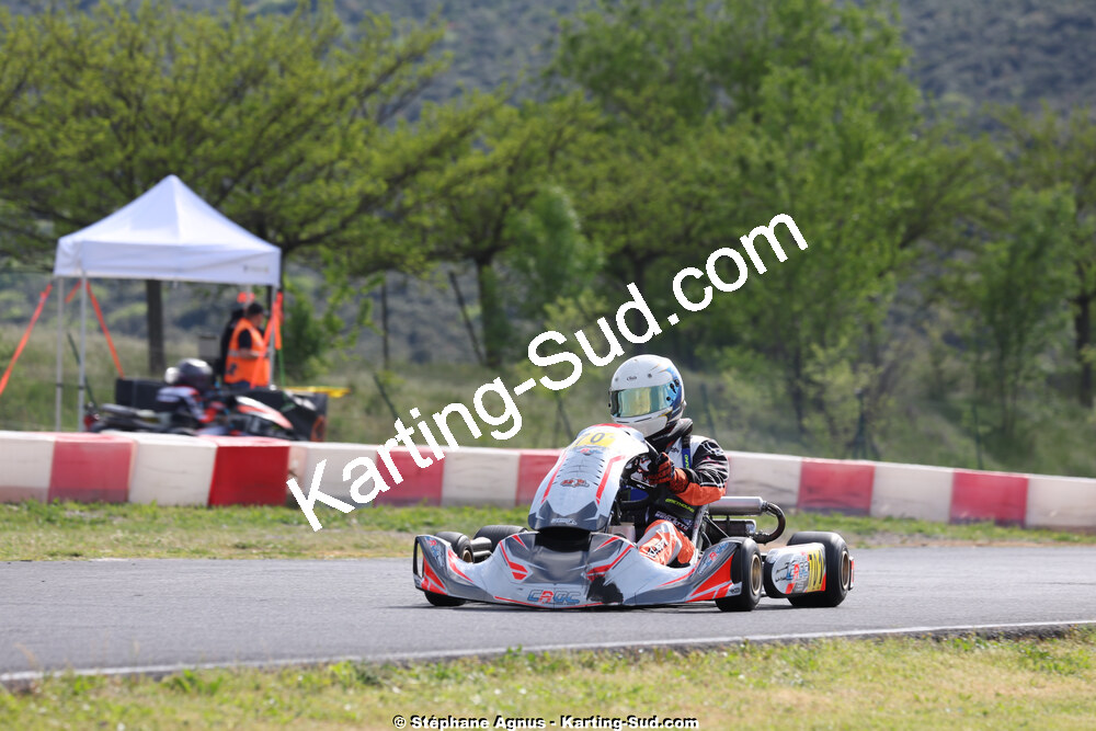 26 & 27/04/2025 : 3ème manche du Championnat du Sud au circuit Fun Kart Brissac (photos Stéphane Agnus) 2025 — karting