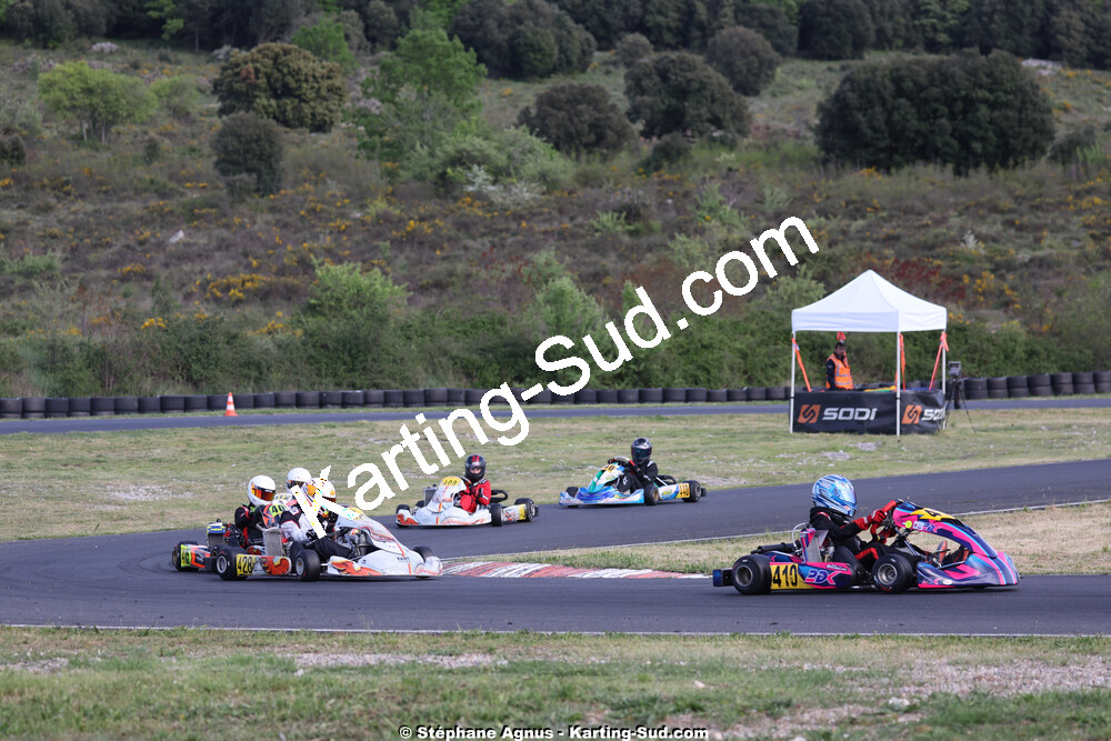 26 & 27/04/2025 : 3ème manche du Championnat du Sud au circuit Fun Kart Brissac (photos Stéphane Agnus) 2025 — karting