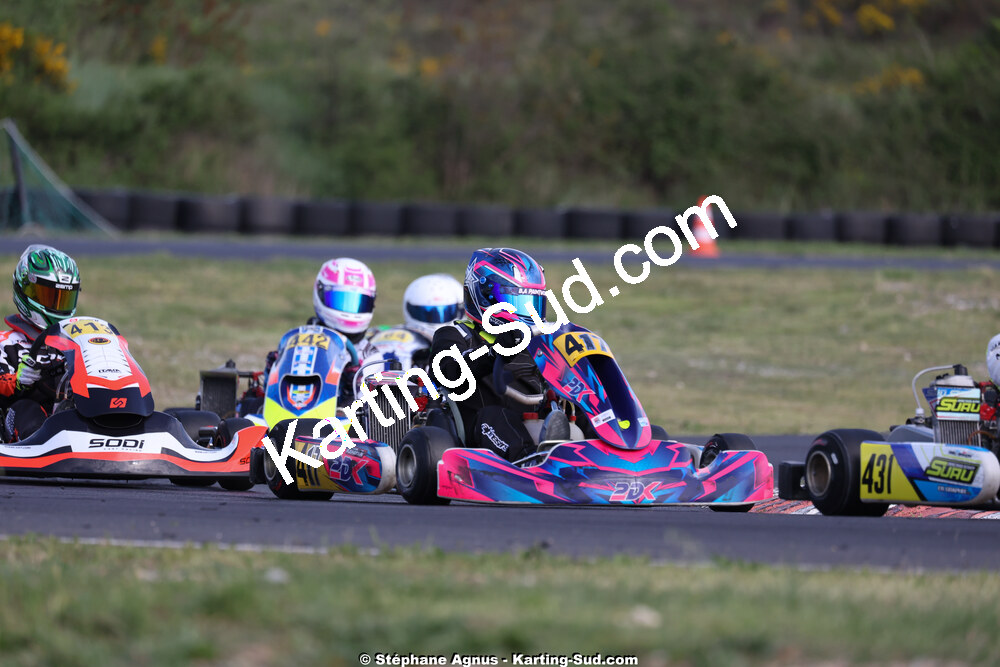 26 & 27/04/2025 : 3ème manche du Championnat du Sud au circuit Fun Kart Brissac (photos Stéphane Agnus) 2025 — karting