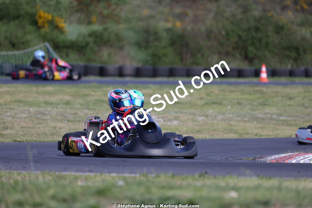 26 & 27/04/2025 : 3ème manche du Championnat du Sud au circuit Fun Kart Brissac (photos Stéphane Agnus) 2025 — karting