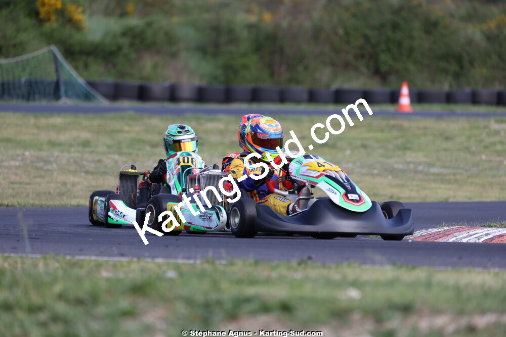 26 & 27/04/2025 : 3ème manche du Championnat du Sud au circuit Fun Kart Brissac (photos Stéphane Agnus) 2025 — karting