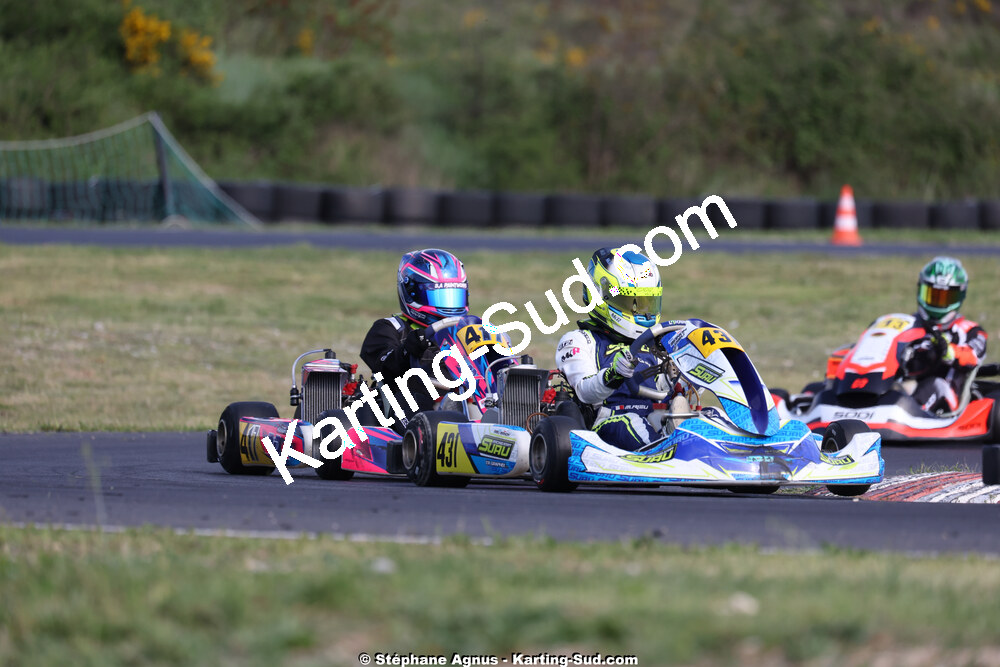 26 & 27/04/2025 : 3ème manche du Championnat du Sud au circuit Fun Kart Brissac (photos Stéphane Agnus) 2025 — karting