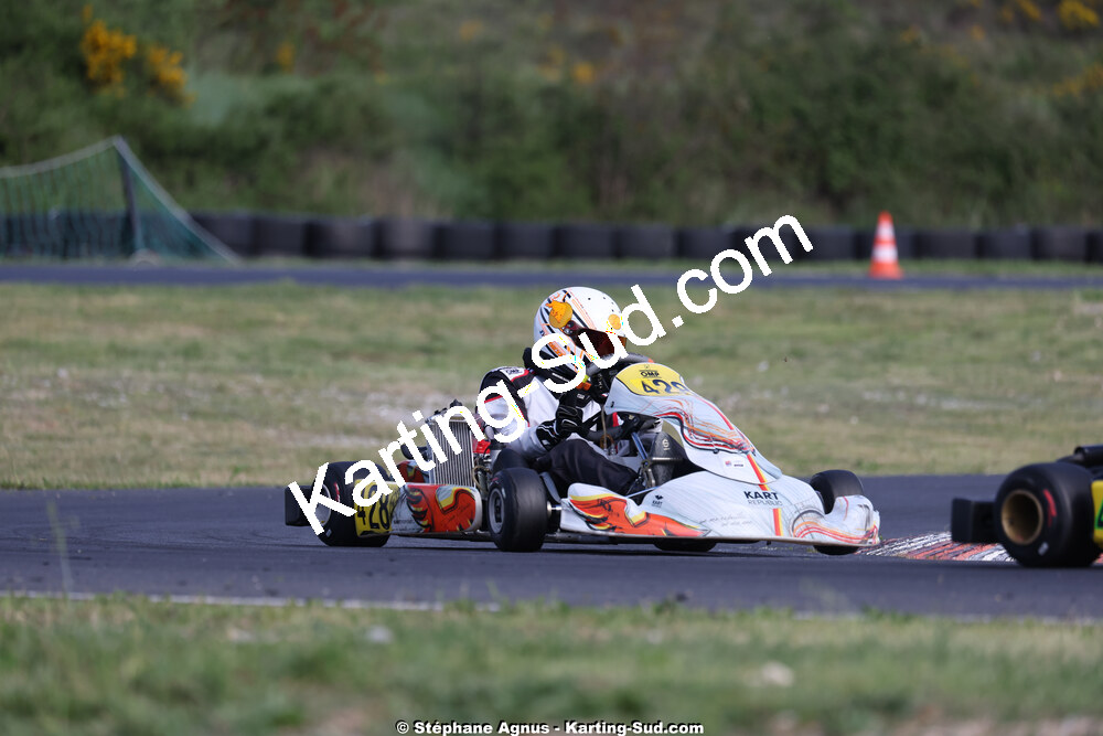 26 & 27/04/2025 : 3ème manche du Championnat du Sud au circuit Fun Kart Brissac (photos Stéphane Agnus) 2025 — karting