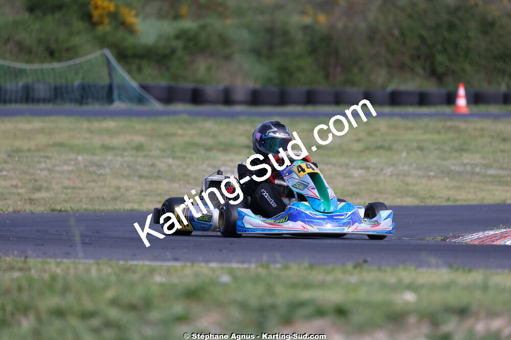 26 & 27/04/2025 : 3ème manche du Championnat du Sud au circuit Fun Kart Brissac (photos Stéphane Agnus) 2025 — karting
