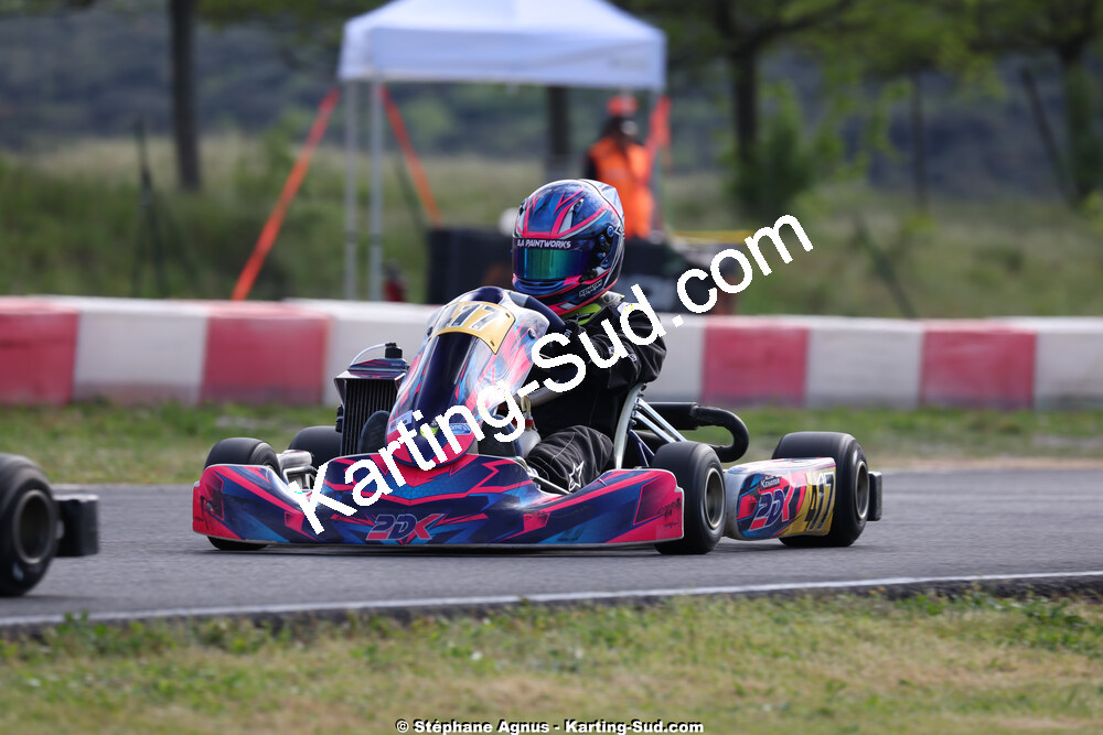 26 & 27/04/2025 : 3ème manche du Championnat du Sud au circuit Fun Kart Brissac (photos Stéphane Agnus) 2025 — karting