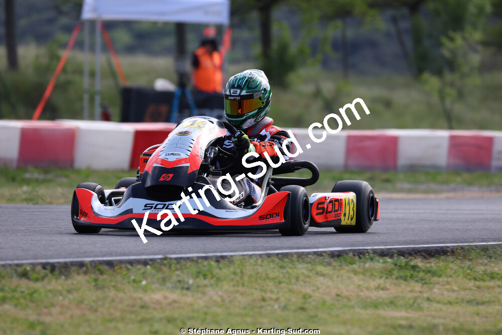 26 & 27/04/2025 : 3ème manche du Championnat du Sud au circuit Fun Kart Brissac (photos Stéphane Agnus) 2025 — karting