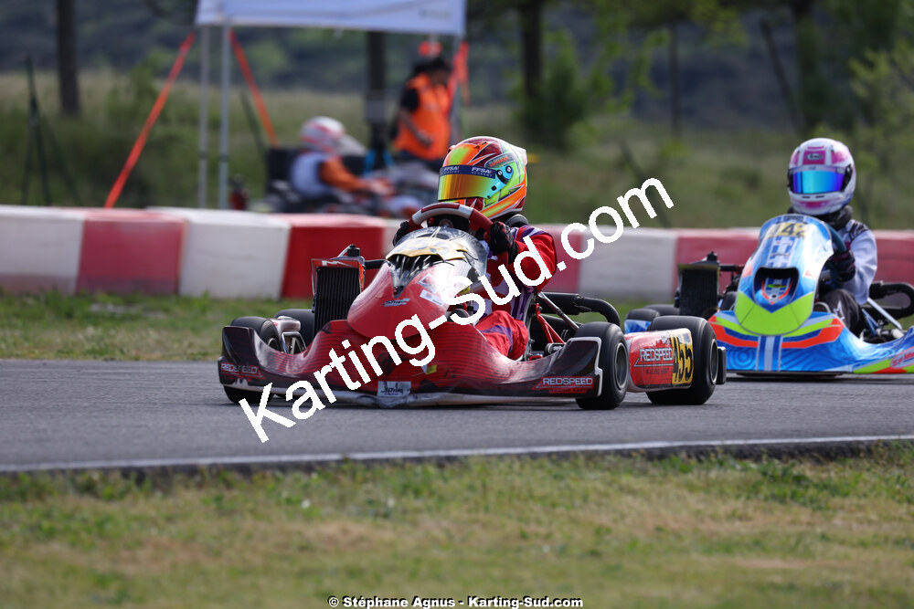 26 & 27/04/2025 : 3ème manche du Championnat du Sud au circuit Fun Kart Brissac (photos Stéphane Agnus) 2025 — karting
