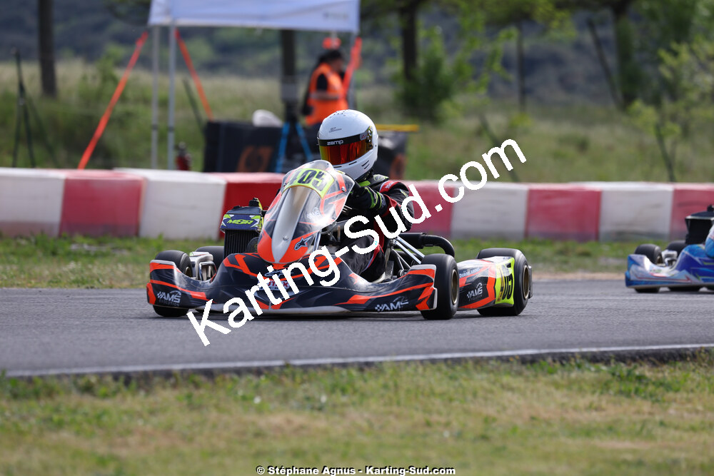 26 & 27/04/2025 : 3ème manche du Championnat du Sud au circuit Fun Kart Brissac (photos Stéphane Agnus) 2025 — karting