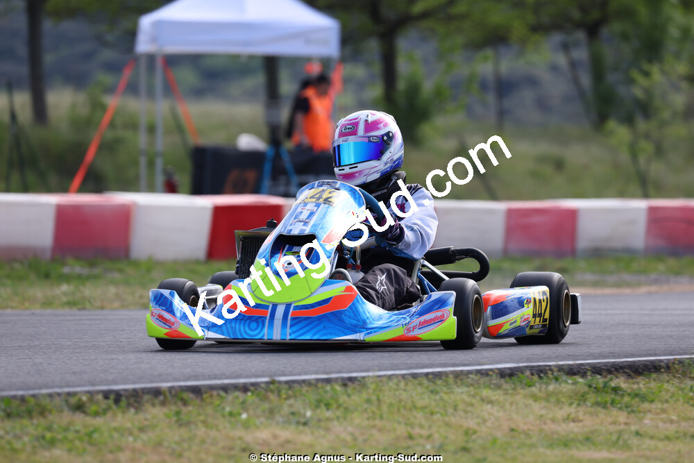 26 & 27/04/2025 : 3ème manche du Championnat du Sud au circuit Fun Kart Brissac (photos Stéphane Agnus) 2025 — karting