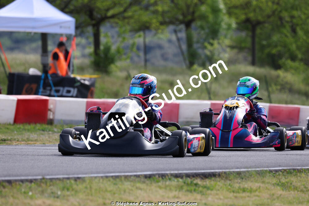 26 & 27/04/2025 : 3ème manche du Championnat du Sud au circuit Fun Kart Brissac (photos Stéphane Agnus) 2025 — karting