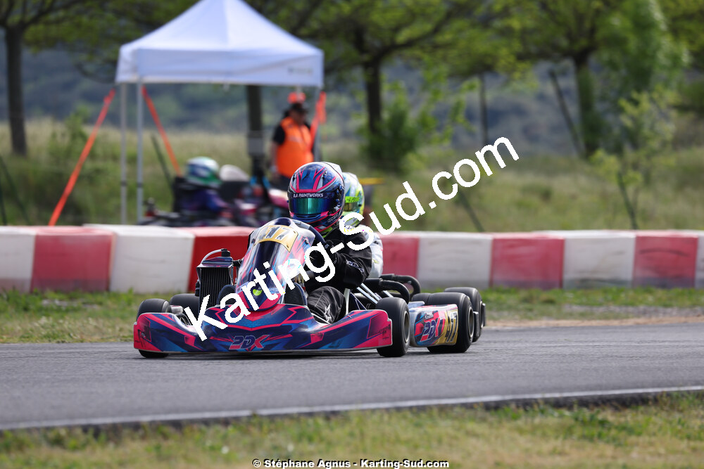 26 & 27/04/2025 : 3ème manche du Championnat du Sud au circuit Fun Kart Brissac (photos Stéphane Agnus) 2025 — karting
